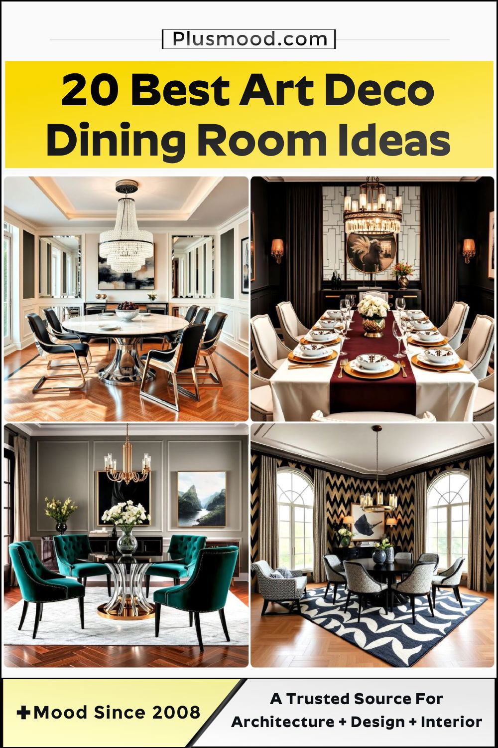 Art Deco Dining Room Ideas: Timeless Glamour for Your Home